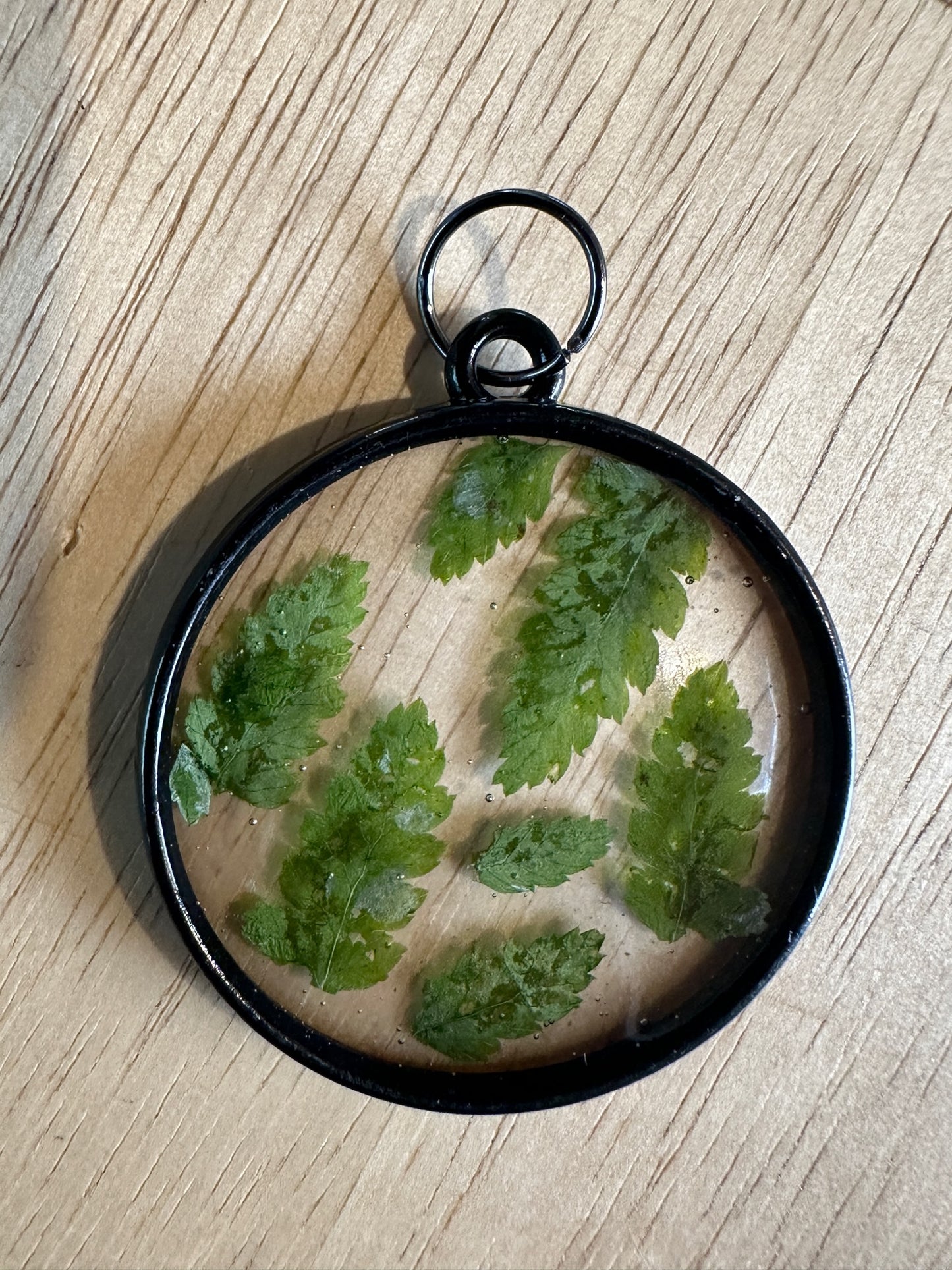 Custom made wildflower necklace