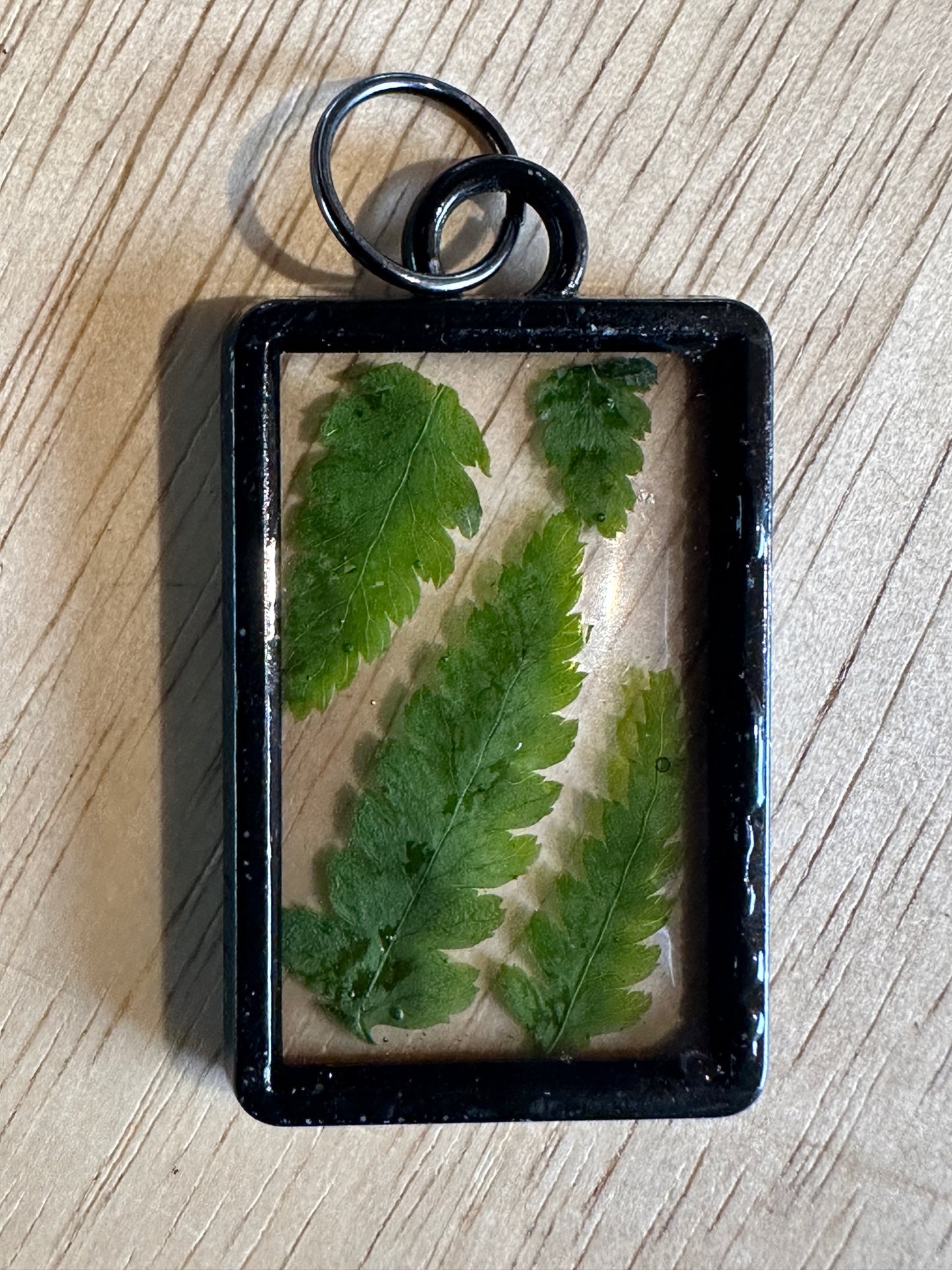 Custom made wildflower necklace