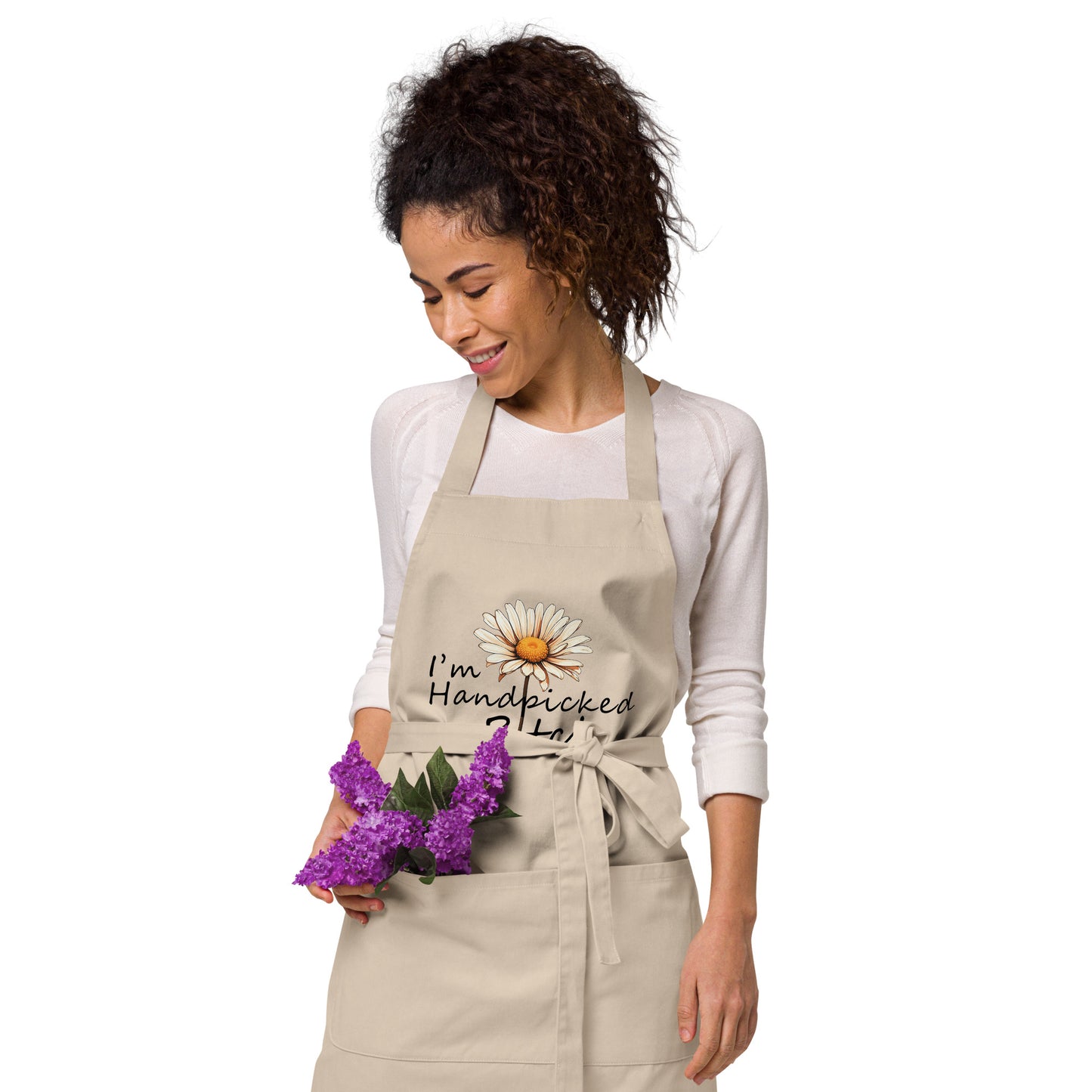 I'm Handpicked Organic cotton apron