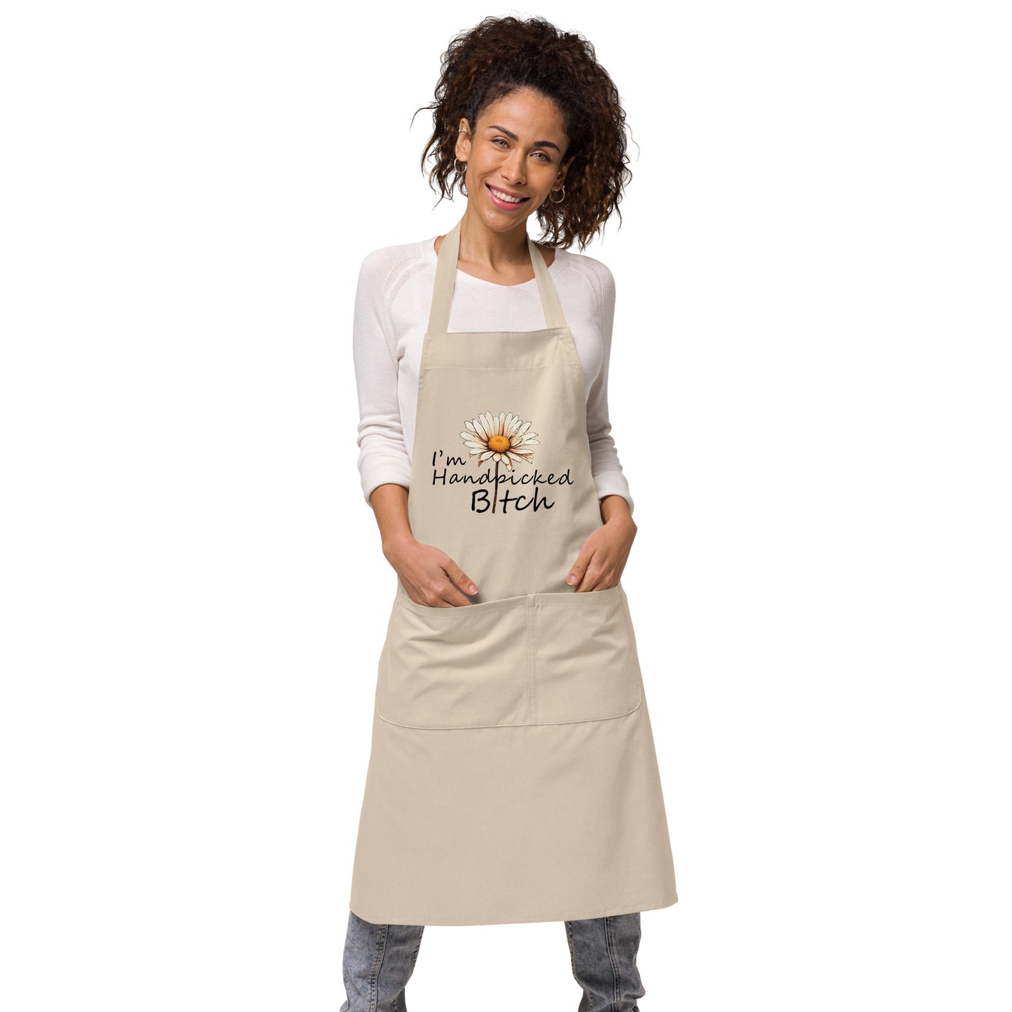 I'm Handpicked Organic cotton apron