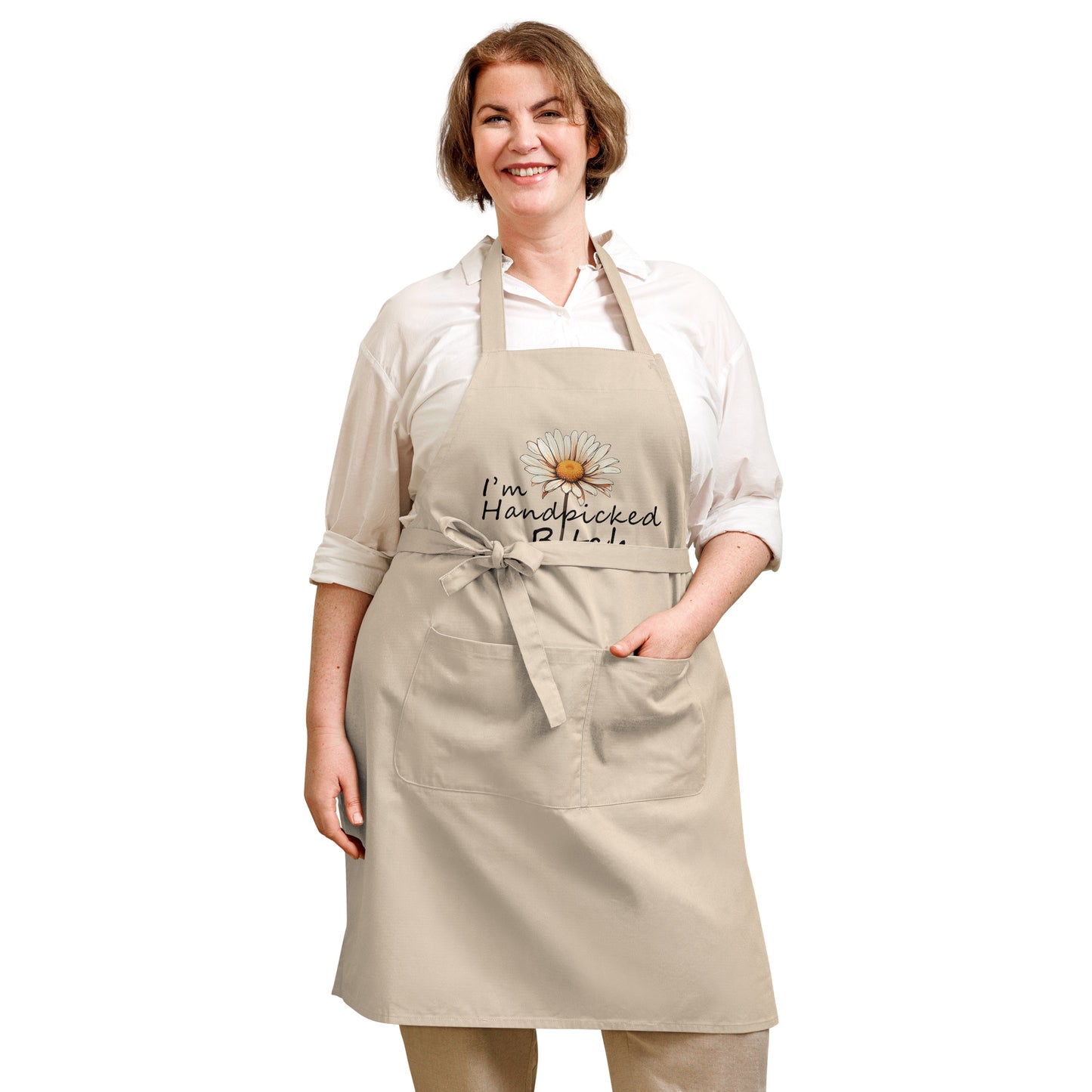 I'm Handpicked Organic cotton apron