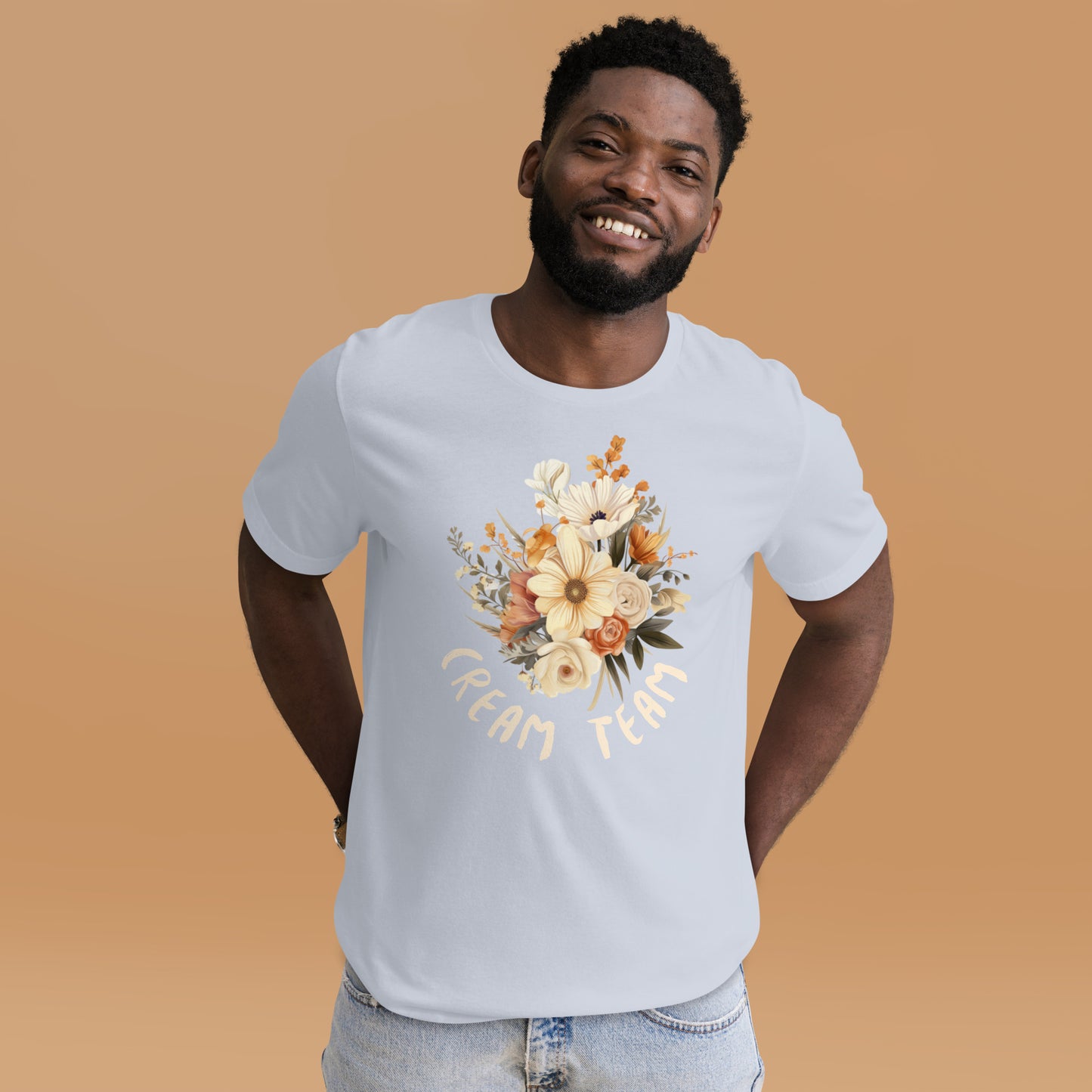 Cream Team Unisex t-shirt