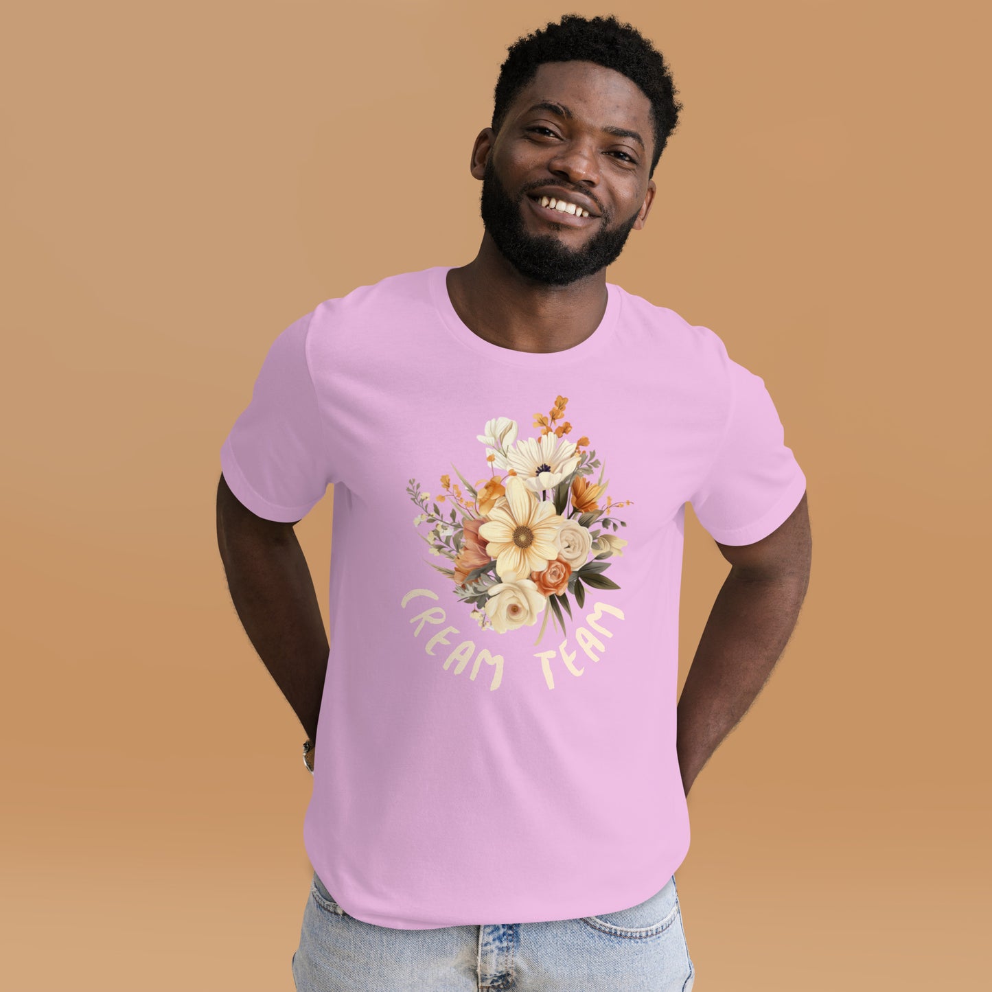 Cream Team Unisex t-shirt