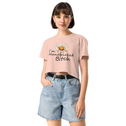I'm Handpicked Crop Top