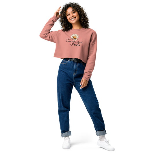 I'm Handpicked Crop Sweatshirt